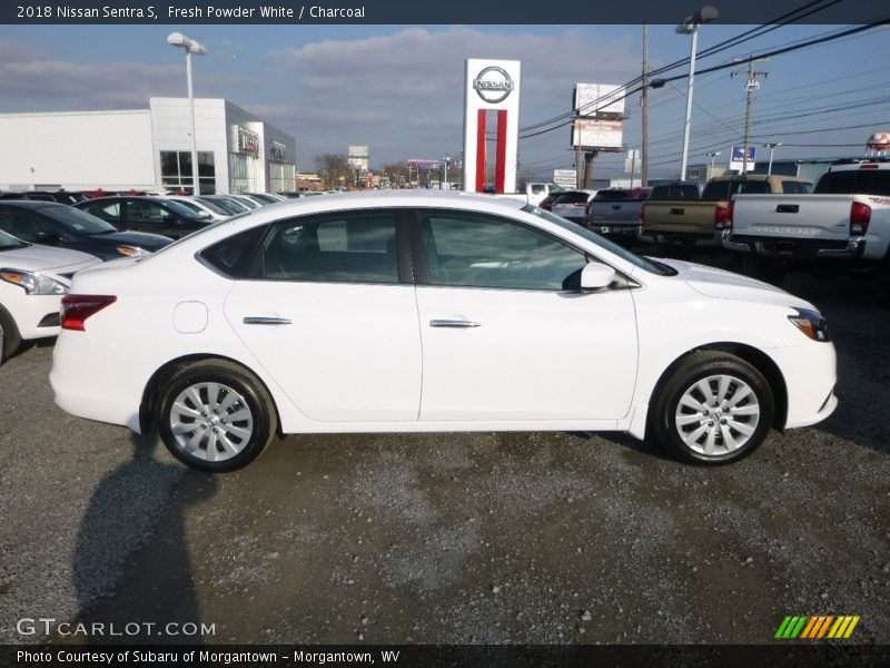  2018 Sentra S Fresh Powder White