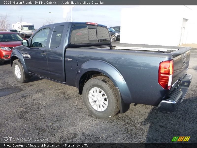 Arctic Blue Metallic / Graphite 2018 Nissan Frontier SV King Cab 4x4