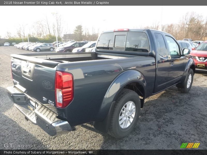 Arctic Blue Metallic / Graphite 2018 Nissan Frontier SV King Cab 4x4