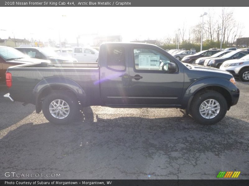 Arctic Blue Metallic / Graphite 2018 Nissan Frontier SV King Cab 4x4