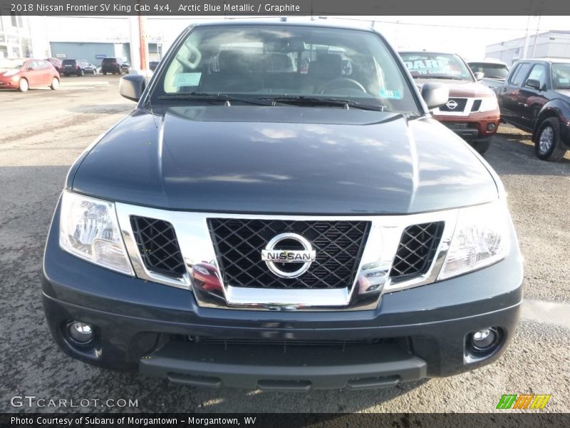 Arctic Blue Metallic / Graphite 2018 Nissan Frontier SV King Cab 4x4