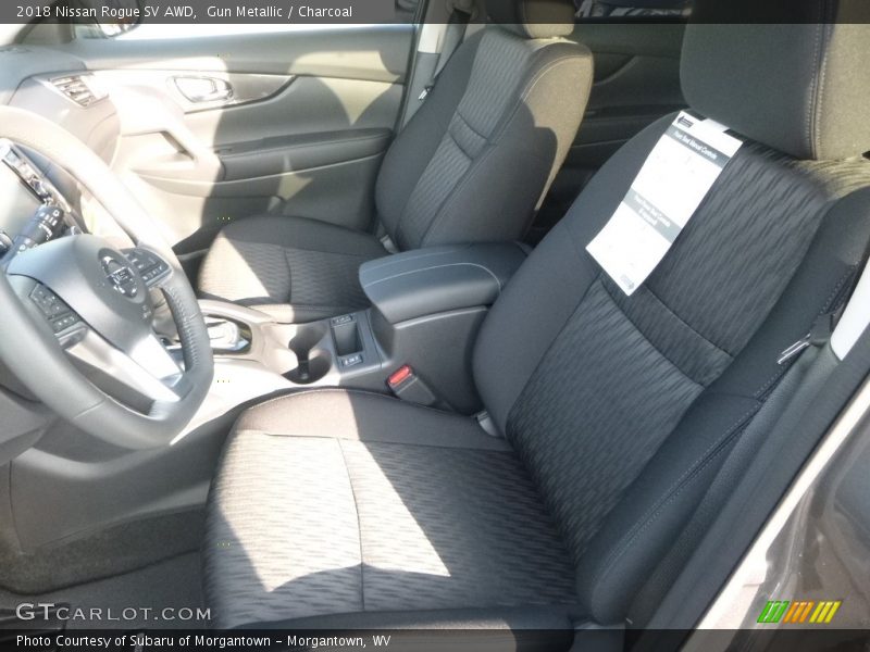 Front Seat of 2018 Rogue SV AWD