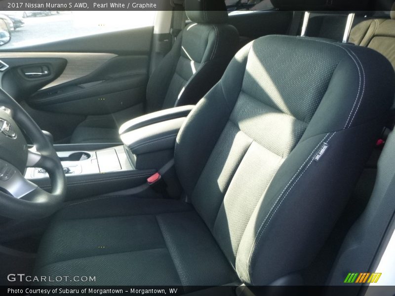 Pearl White / Graphite 2017 Nissan Murano S AWD