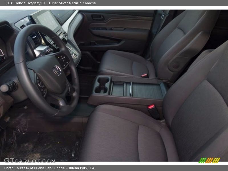 Lunar Silver Metallic / Mocha 2018 Honda Odyssey EX