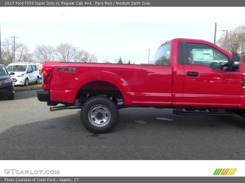 Race Red / Medium Earth Gray 2017 Ford F350 Super Duty XL Regular Cab 4x4