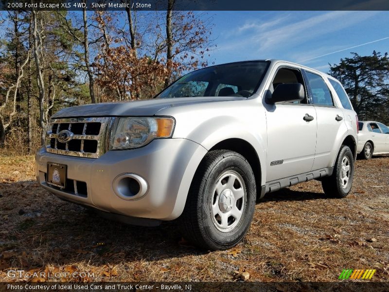 Silver Metallic / Stone 2008 Ford Escape XLS 4WD