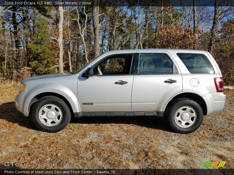 Silver Metallic / Stone 2008 Ford Escape XLS 4WD