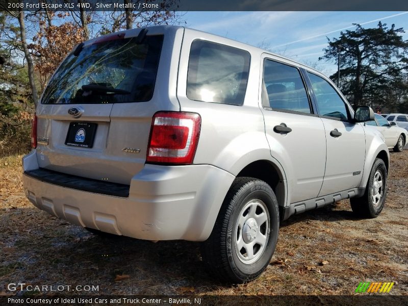 Silver Metallic / Stone 2008 Ford Escape XLS 4WD