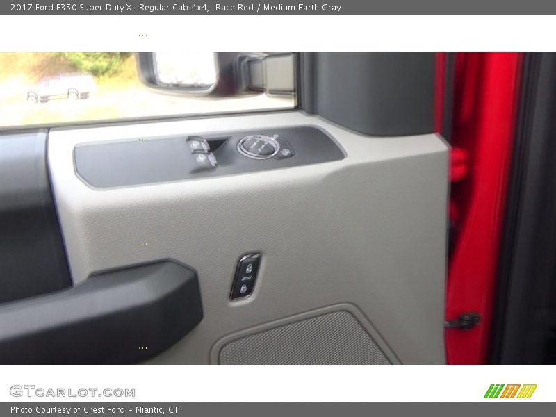 Race Red / Medium Earth Gray 2017 Ford F350 Super Duty XL Regular Cab 4x4