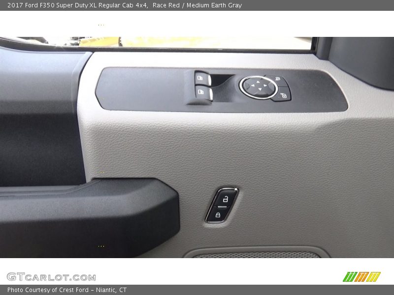 Race Red / Medium Earth Gray 2017 Ford F350 Super Duty XL Regular Cab 4x4