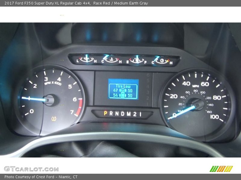 Race Red / Medium Earth Gray 2017 Ford F350 Super Duty XL Regular Cab 4x4