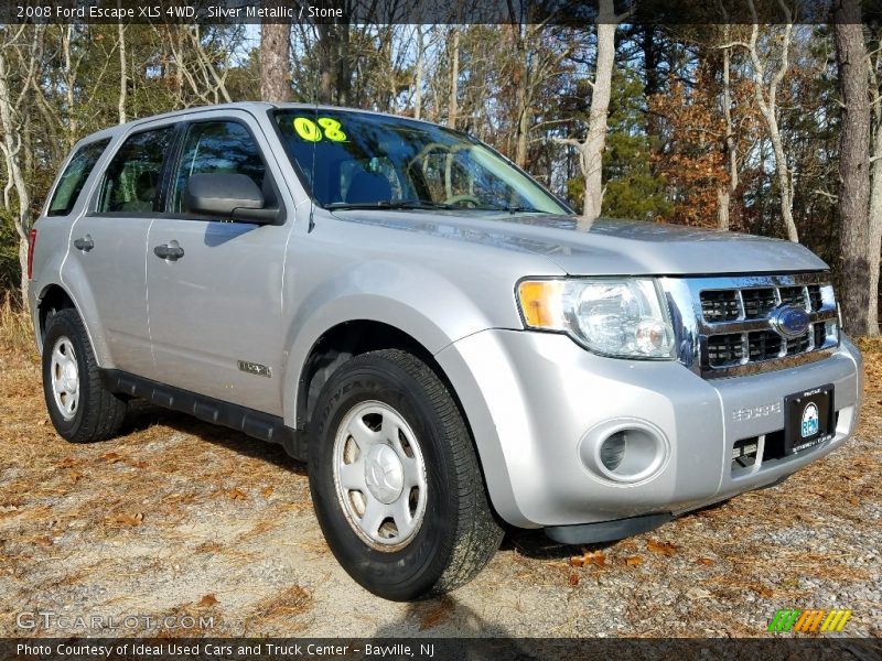 Silver Metallic / Stone 2008 Ford Escape XLS 4WD