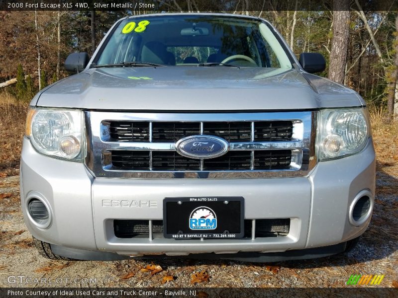 Silver Metallic / Stone 2008 Ford Escape XLS 4WD