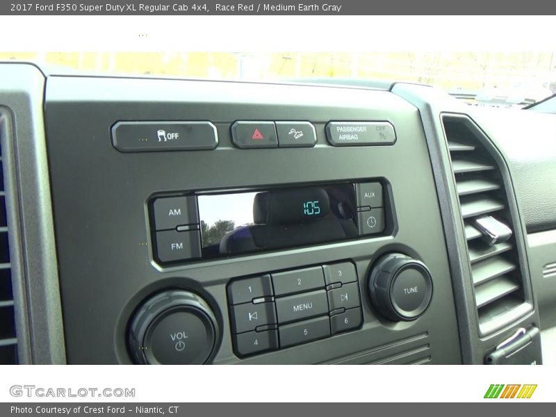 Race Red / Medium Earth Gray 2017 Ford F350 Super Duty XL Regular Cab 4x4