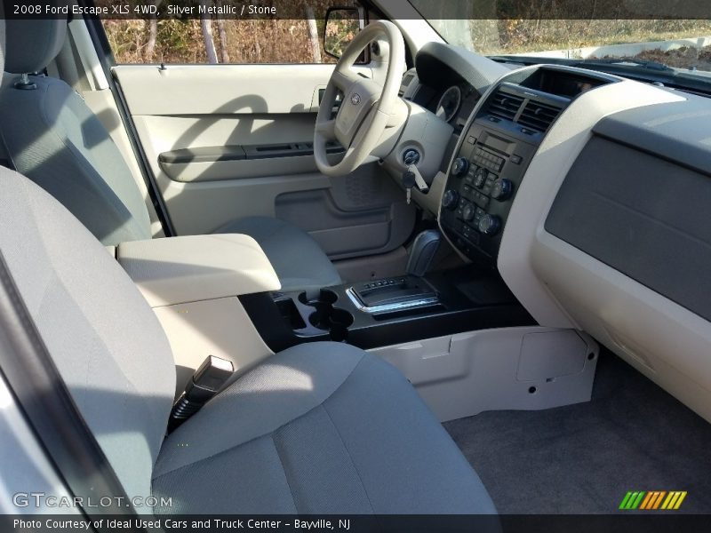 Silver Metallic / Stone 2008 Ford Escape XLS 4WD