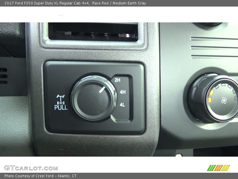 Race Red / Medium Earth Gray 2017 Ford F350 Super Duty XL Regular Cab 4x4
