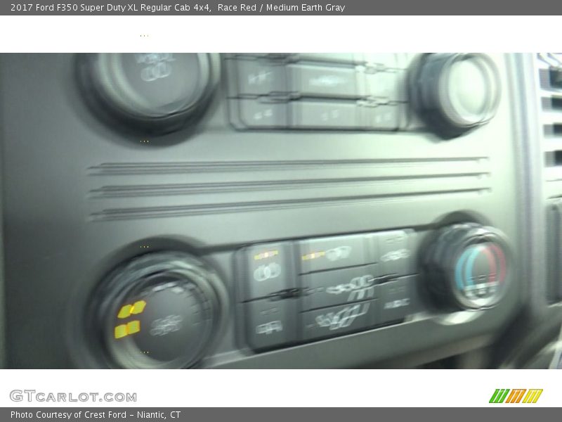 Race Red / Medium Earth Gray 2017 Ford F350 Super Duty XL Regular Cab 4x4