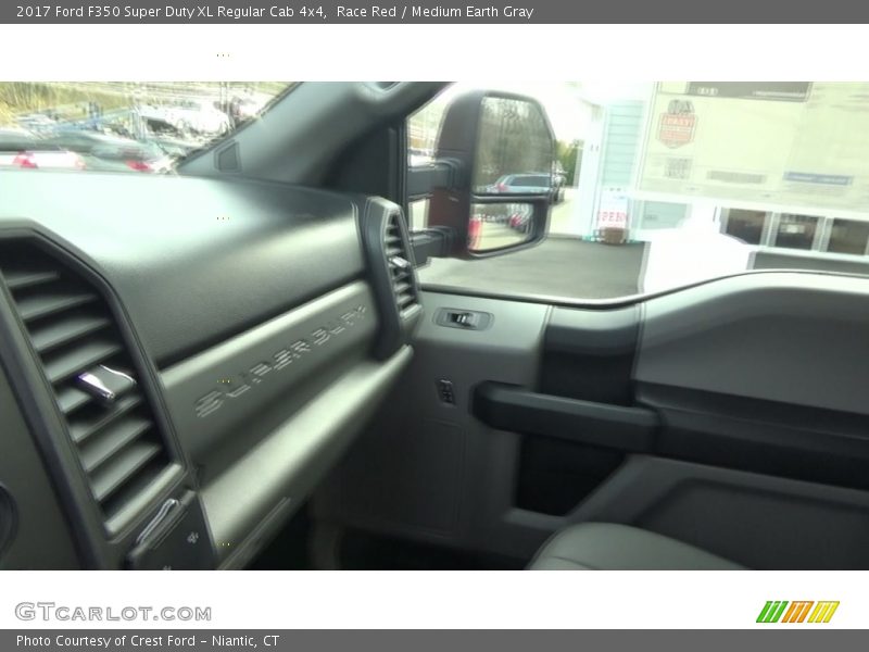 Race Red / Medium Earth Gray 2017 Ford F350 Super Duty XL Regular Cab 4x4