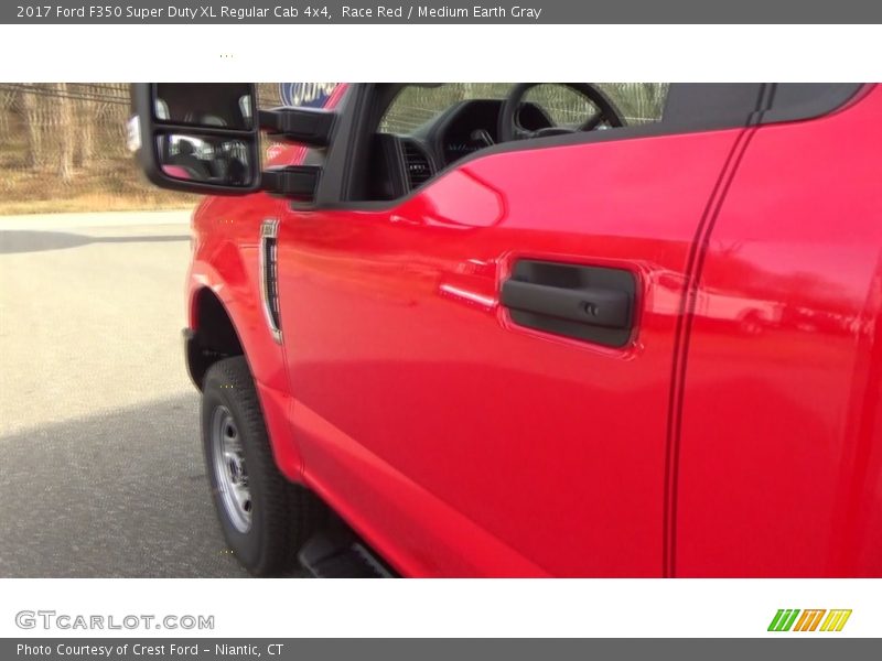 Race Red / Medium Earth Gray 2017 Ford F350 Super Duty XL Regular Cab 4x4