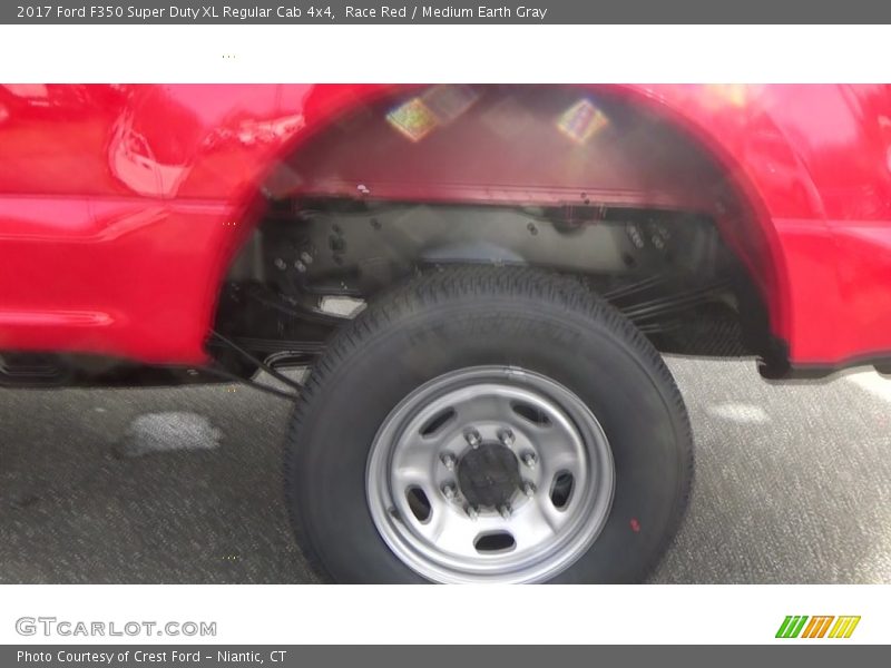 Race Red / Medium Earth Gray 2017 Ford F350 Super Duty XL Regular Cab 4x4