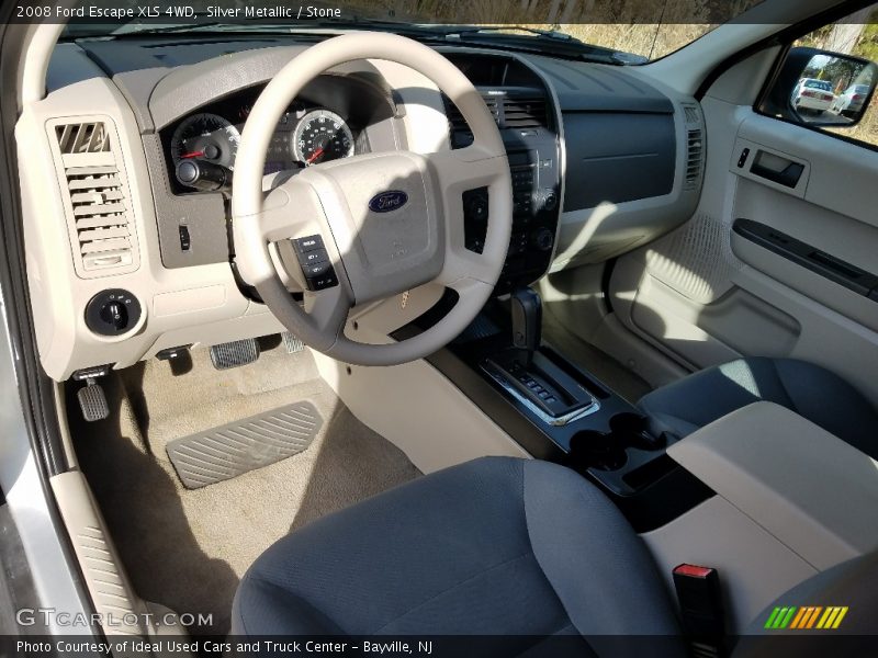 Silver Metallic / Stone 2008 Ford Escape XLS 4WD