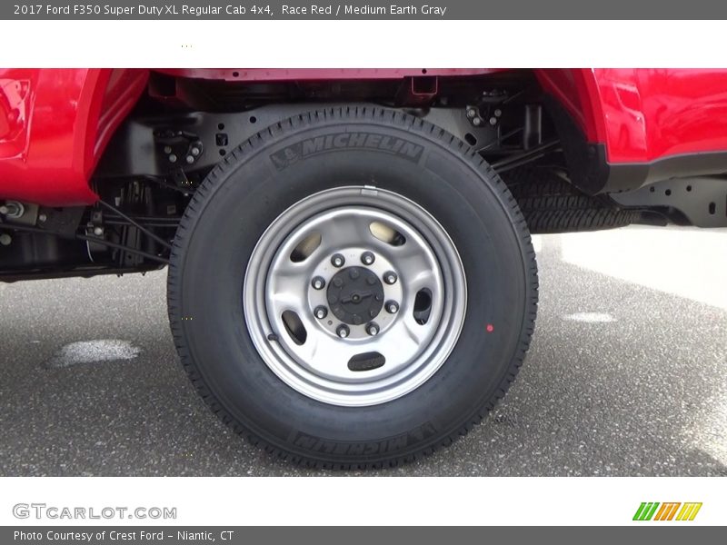 Race Red / Medium Earth Gray 2017 Ford F350 Super Duty XL Regular Cab 4x4