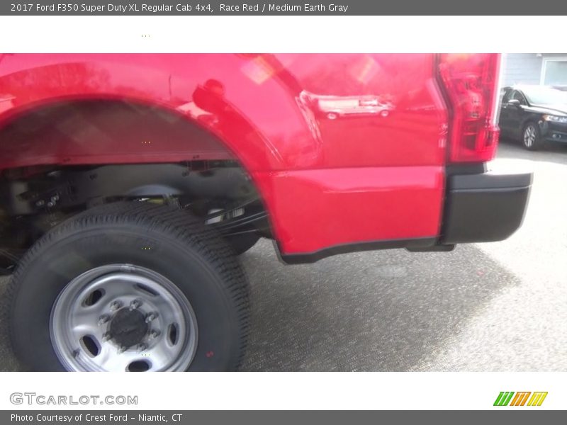 Race Red / Medium Earth Gray 2017 Ford F350 Super Duty XL Regular Cab 4x4