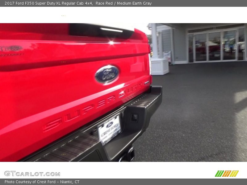 Race Red / Medium Earth Gray 2017 Ford F350 Super Duty XL Regular Cab 4x4