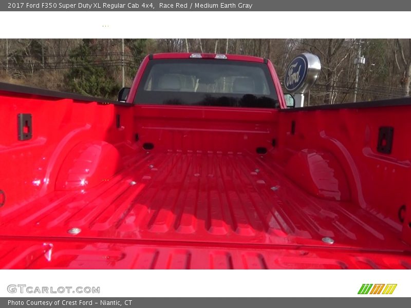 Race Red / Medium Earth Gray 2017 Ford F350 Super Duty XL Regular Cab 4x4