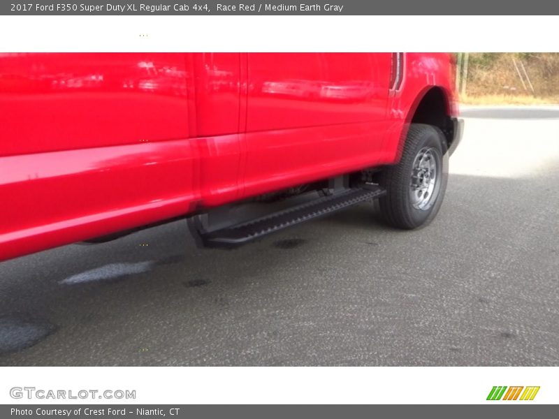Race Red / Medium Earth Gray 2017 Ford F350 Super Duty XL Regular Cab 4x4