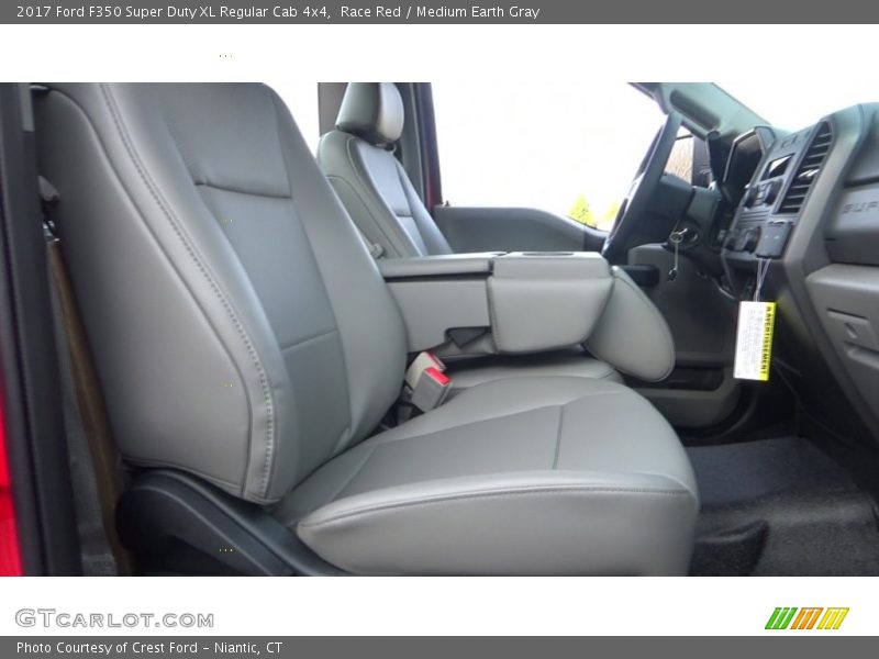 Race Red / Medium Earth Gray 2017 Ford F350 Super Duty XL Regular Cab 4x4