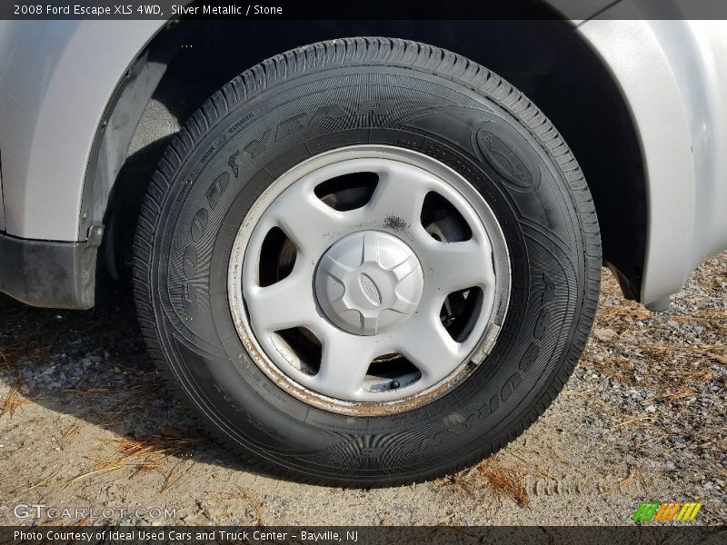Silver Metallic / Stone 2008 Ford Escape XLS 4WD
