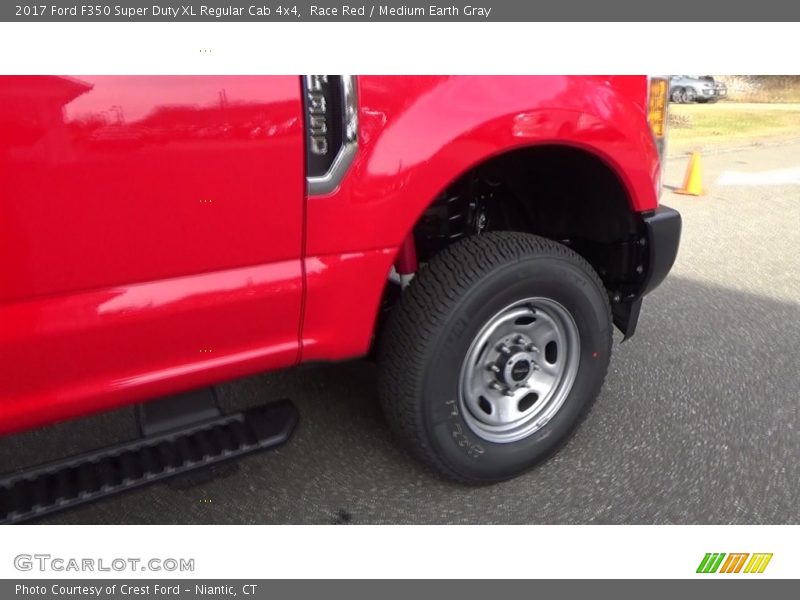 Race Red / Medium Earth Gray 2017 Ford F350 Super Duty XL Regular Cab 4x4