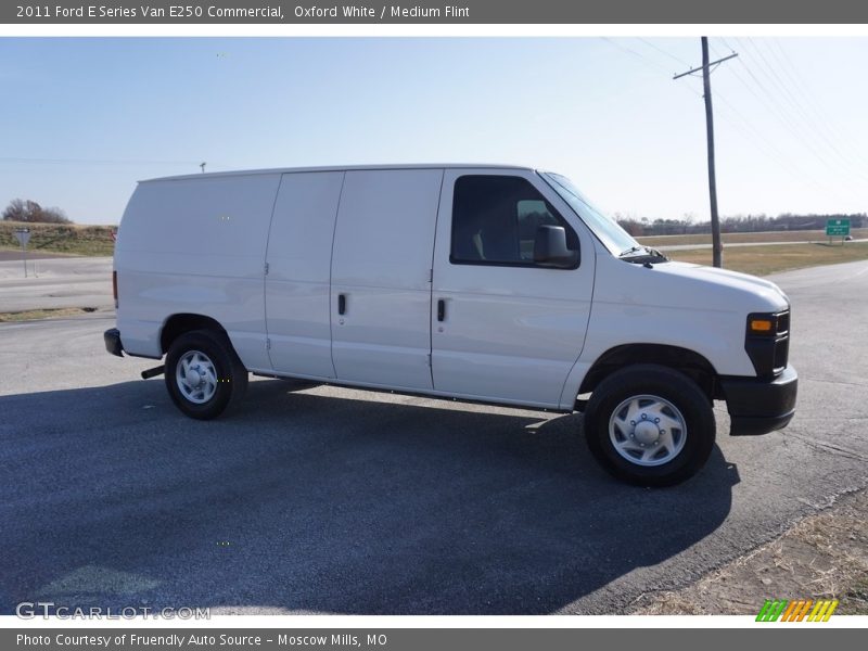 Oxford White / Medium Flint 2011 Ford E Series Van E250 Commercial