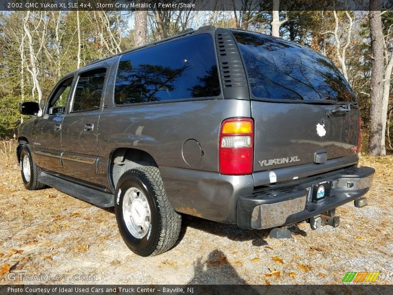 Storm Gray Metallic / Pewter/Shale 2002 GMC Yukon XL SLE 4x4