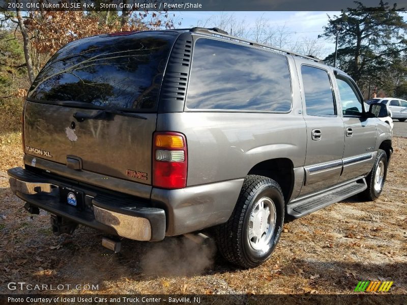 Storm Gray Metallic / Pewter/Shale 2002 GMC Yukon XL SLE 4x4