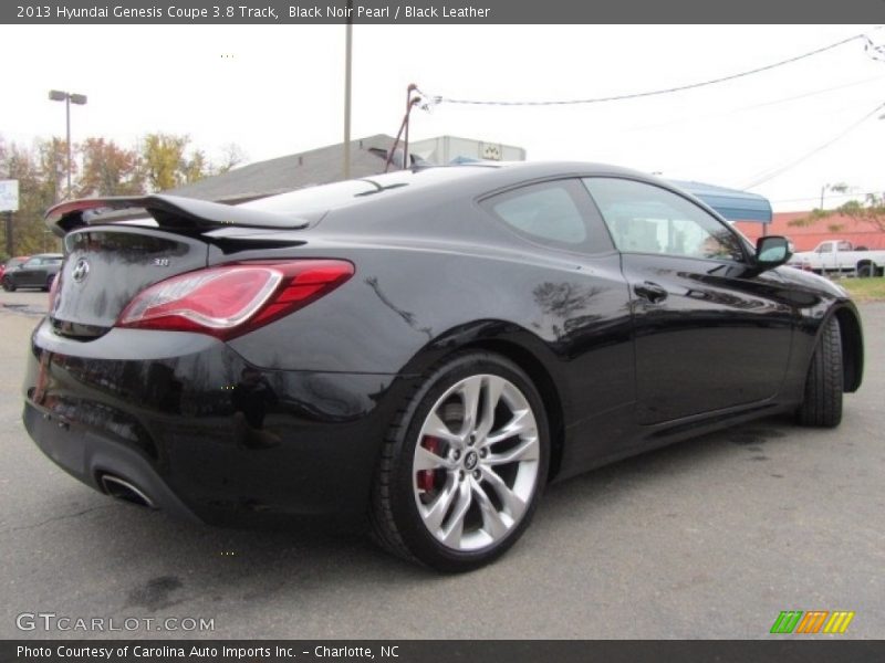 Black Noir Pearl / Black Leather 2013 Hyundai Genesis Coupe 3.8 Track