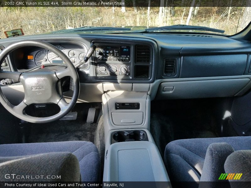 Storm Gray Metallic / Pewter/Shale 2002 GMC Yukon XL SLE 4x4