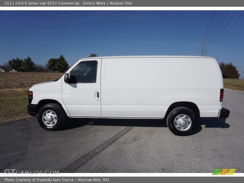 Oxford White / Medium Flint 2011 Ford E Series Van E250 Commercial