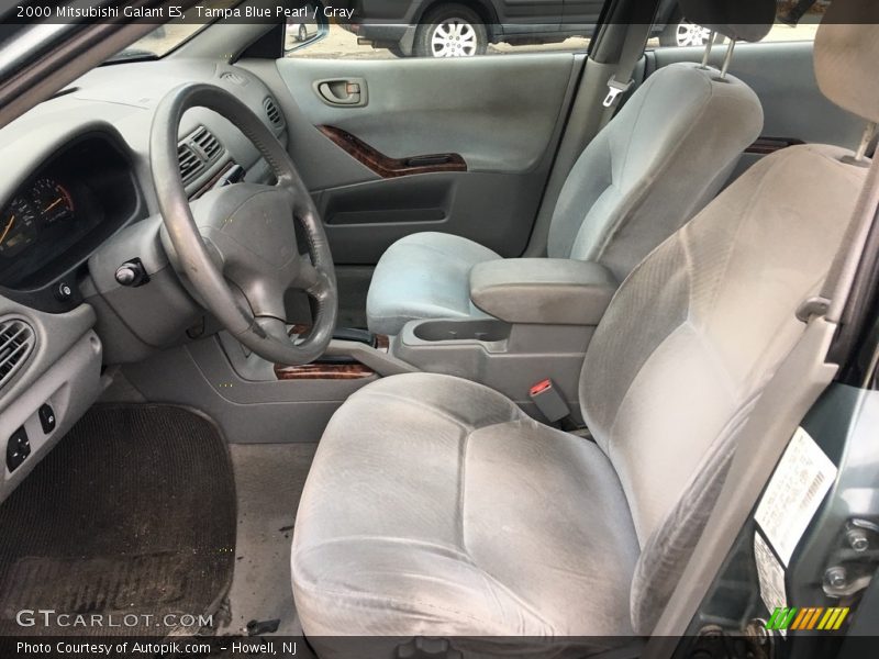 Tampa Blue Pearl / Gray 2000 Mitsubishi Galant ES