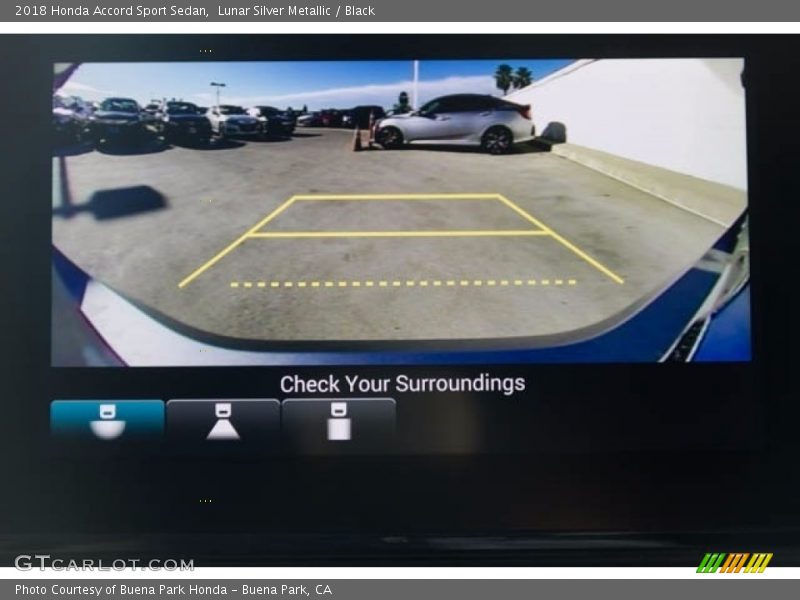 Lunar Silver Metallic / Black 2018 Honda Accord Sport Sedan