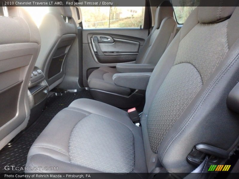 Red Jewel Tintcoat / Ebony 2010 Chevrolet Traverse LT AWD