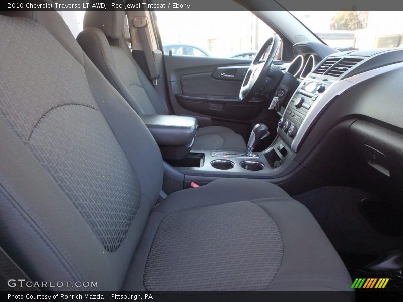 Red Jewel Tintcoat / Ebony 2010 Chevrolet Traverse LT AWD