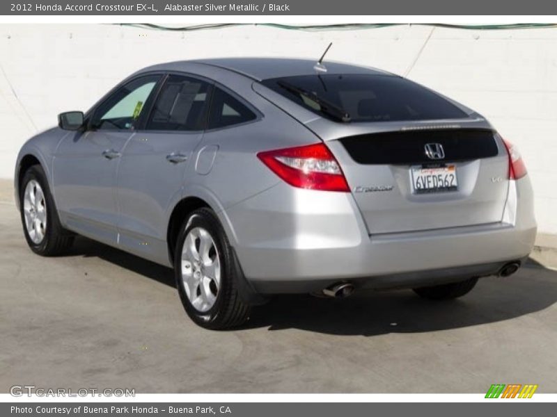 Alabaster Silver Metallic / Black 2012 Honda Accord Crosstour EX-L