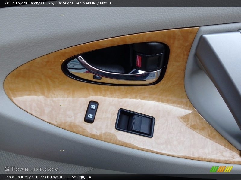 Barcelona Red Metallic / Bisque 2007 Toyota Camry XLE V6