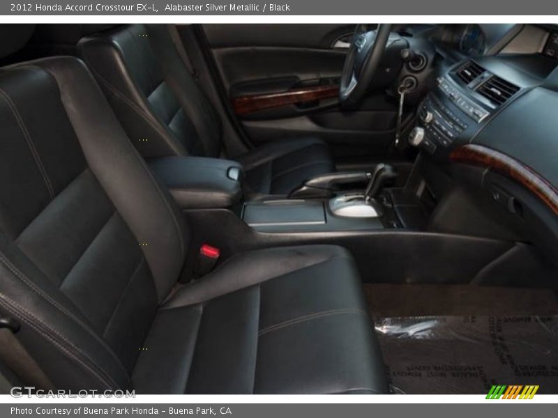 Alabaster Silver Metallic / Black 2012 Honda Accord Crosstour EX-L