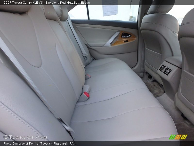 Barcelona Red Metallic / Bisque 2007 Toyota Camry XLE V6