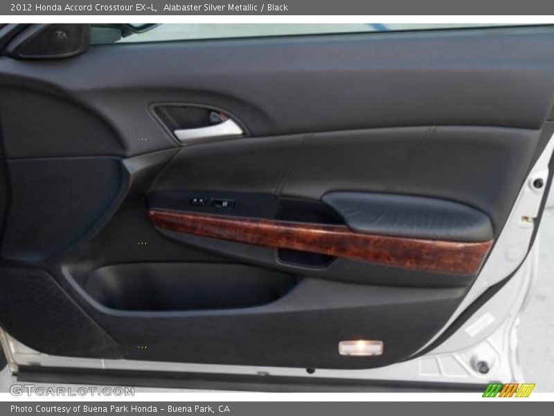 Alabaster Silver Metallic / Black 2012 Honda Accord Crosstour EX-L
