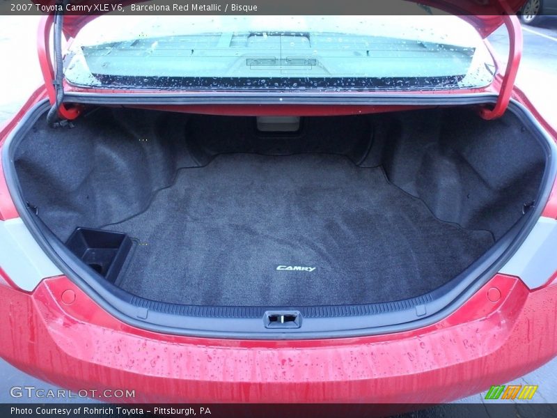 Barcelona Red Metallic / Bisque 2007 Toyota Camry XLE V6