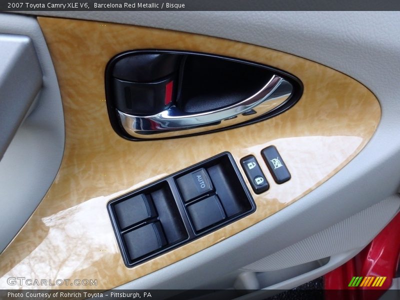 Barcelona Red Metallic / Bisque 2007 Toyota Camry XLE V6